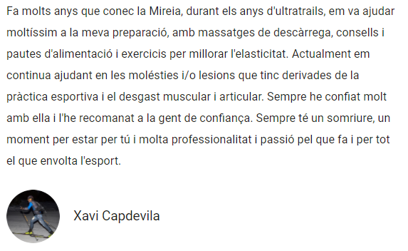Xavi Capdevila opinio
